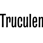 Truculenta 48pt Condensed