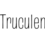 Truculenta 48pt Condensed