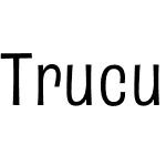 Truculenta 48pt SemiExpanded