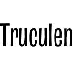 Truculenta 60pt Condensed