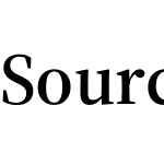 Source Serif 4 48pt