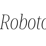 Roboto Serif 120pt ExtraCondensed