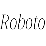 Roboto Serif 120pt UltraCondensed