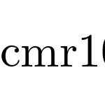 cmr10