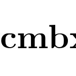 cmbx12