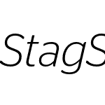 Stag Sans LCG