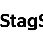 Stag Sans LCG