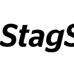 Stag Sans LCG