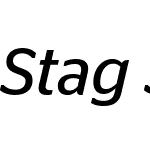 Stag Sans LCG