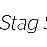 Stag Sans LCG