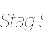 Stag Sans LCG