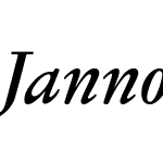 Jannon Text