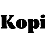 Kopius Condensed