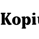 Kopius Condensed