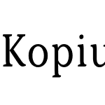 Kopius Condensed