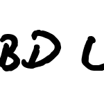 BD Lettering Reduced