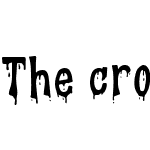 The crot blood