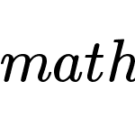 mathFont