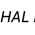 HAL Four Grotesk