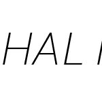 HAL Four Grotesk