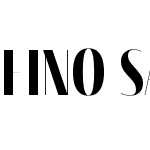 Fino Sans Title