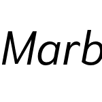 Marble Text Wide