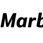 Marble Text Wide