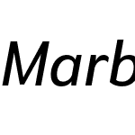 Marble Text Wide