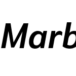 Marble Text Wide