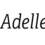 Adelle Condensed