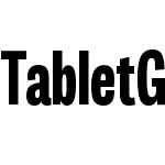 Tablet Gothic Compressed