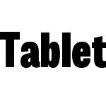 Tablet Gothic Condensed