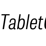 Tablet Gothic Condensed