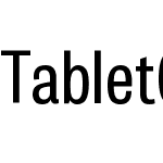 Tablet Gothic Condensed