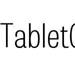 Tablet Gothic Condensed