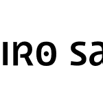 Iro Sans Unicase