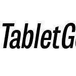 Tablet Gothic Compressed