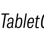 Tablet Gothic Condensed