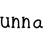 unnamedfont