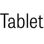 Tablet Gothic SemiCondensed