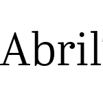 Abril Text