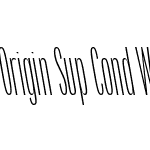 Origin Super Condensed Web