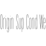 Origin Super Condensed Web