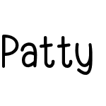 Patty hand written Bold