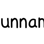 unnamedfont