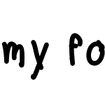 my font