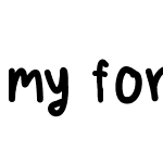 my font