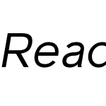 Reader-Italic