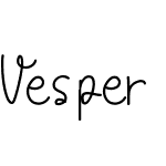 Vesper Fun Font