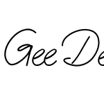 GeeDee Simple Script